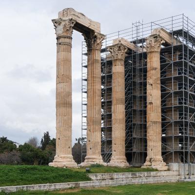 Ναός του Ολυμπίου Διός - Στερέωση και συντήρηση 